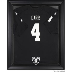 Las Vegas Raiders Black Framed Jersey Display Case