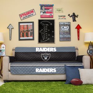 Las Vegas Raiders Sofa Protector
